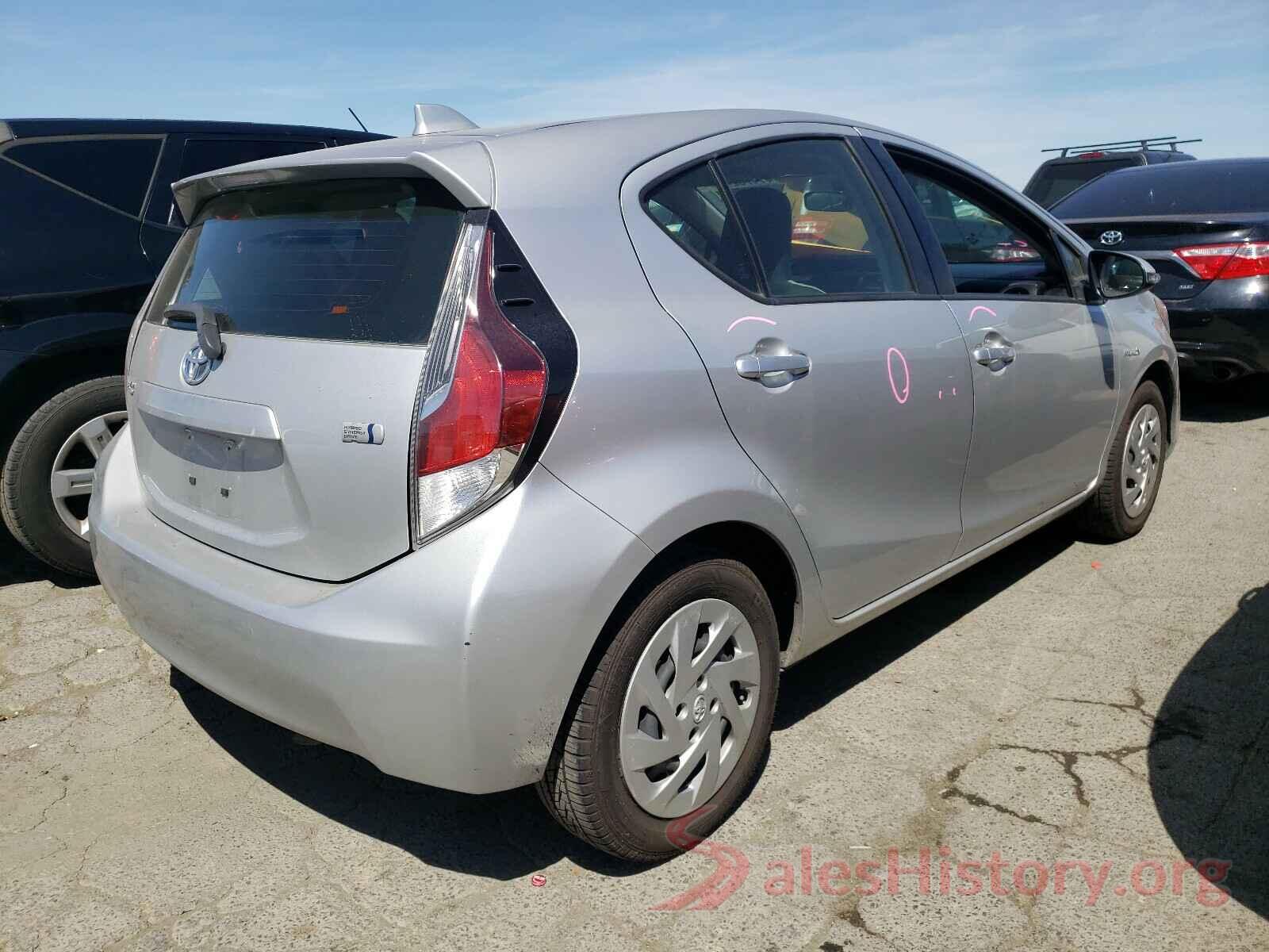 JTDKDTB33G1118747 2016 TOYOTA PRIUS