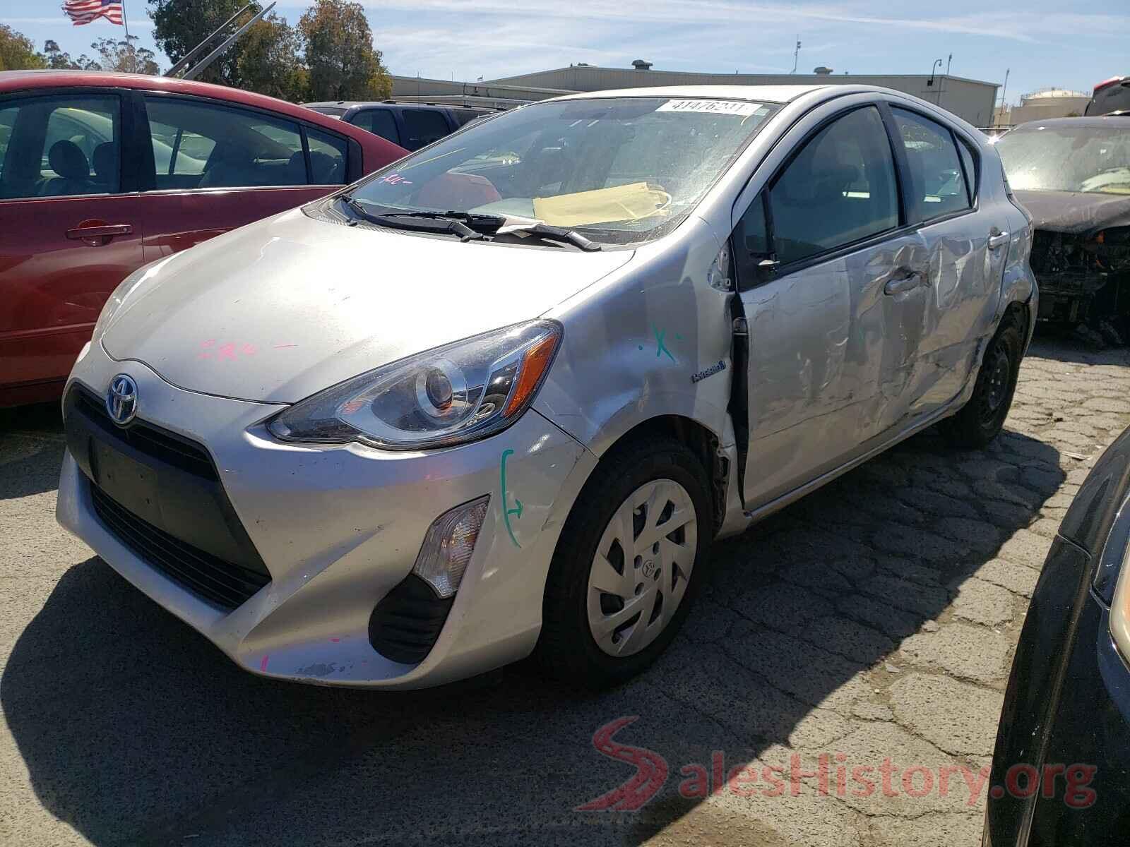 JTDKDTB33G1118747 2016 TOYOTA PRIUS