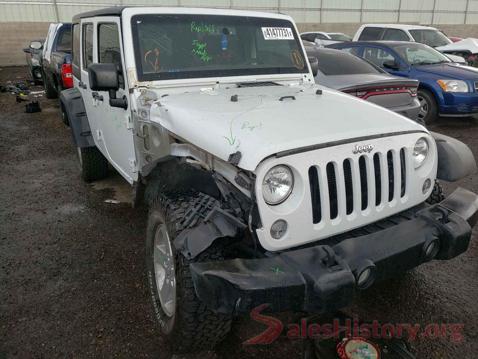 1C4BJWDGXHL557735 2017 JEEP WRANGLER