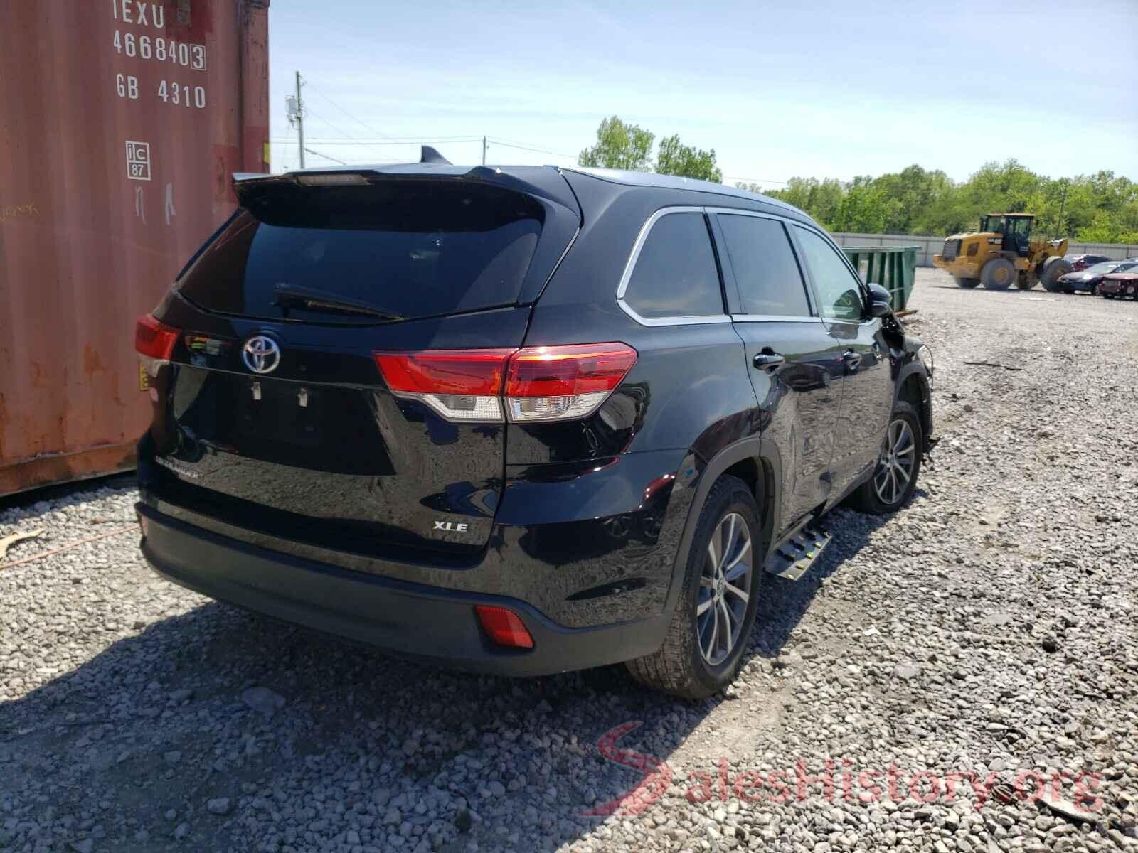 5TDKZRFHXJS540907 2018 TOYOTA HIGHLANDER