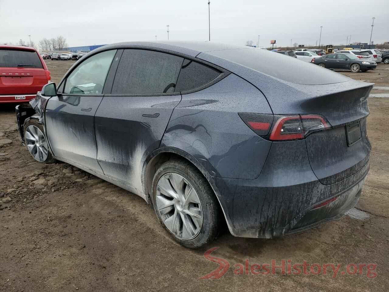 7SAYGAEE1NF379286 2022 TESLA MODEL Y