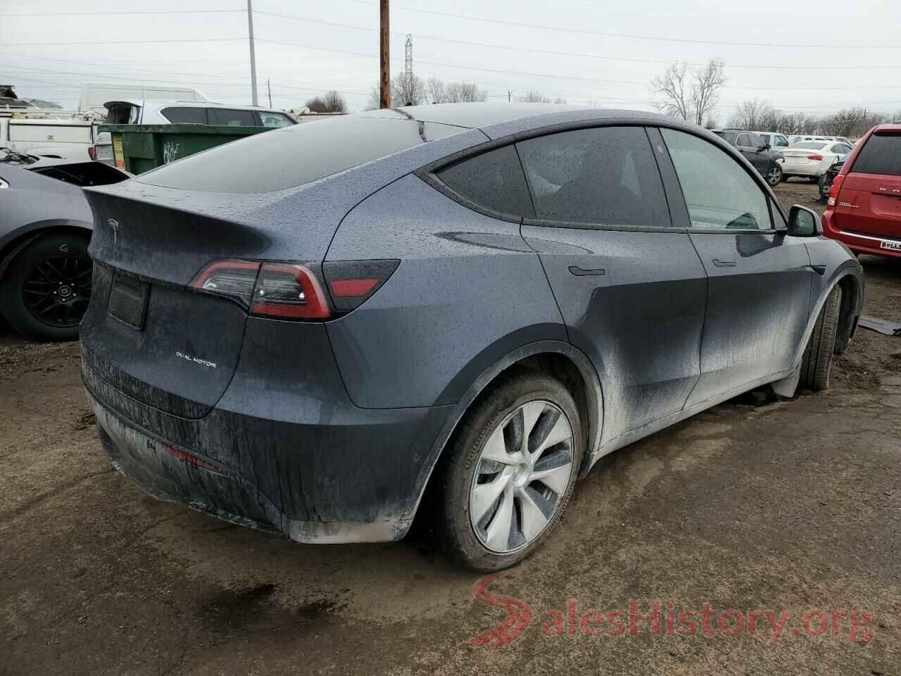 7SAYGAEE1NF379286 2022 TESLA MODEL Y