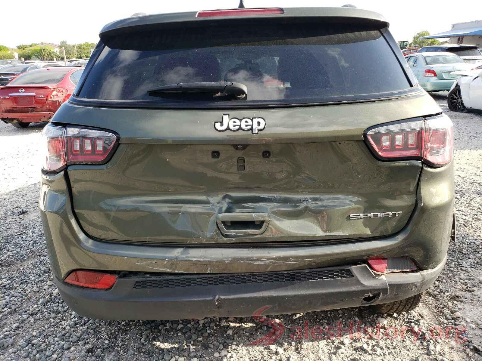 3C4NJCABXJT411012 2018 JEEP COMPASS