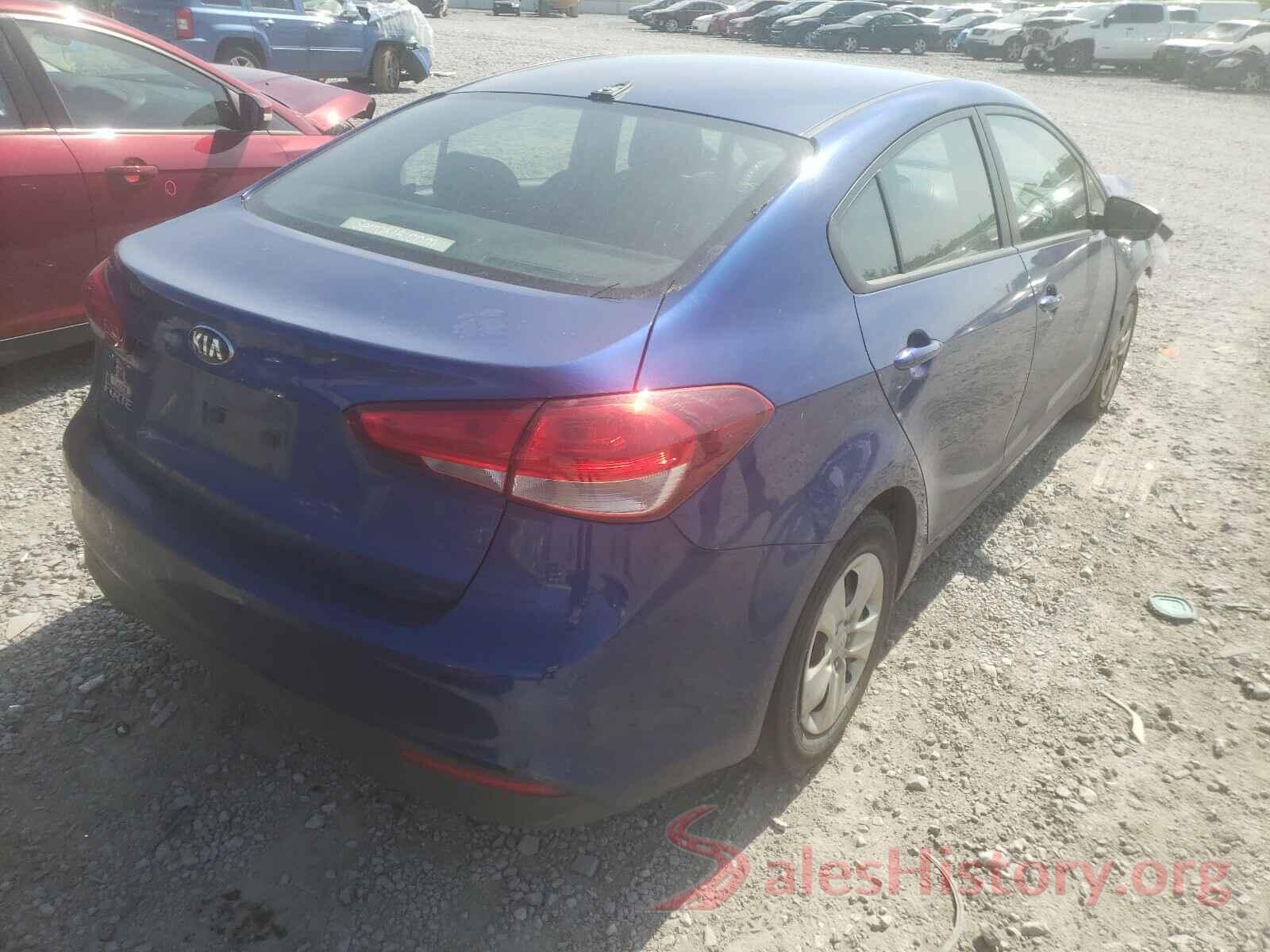 3KPFK4A74HE009987 2017 KIA FORTE