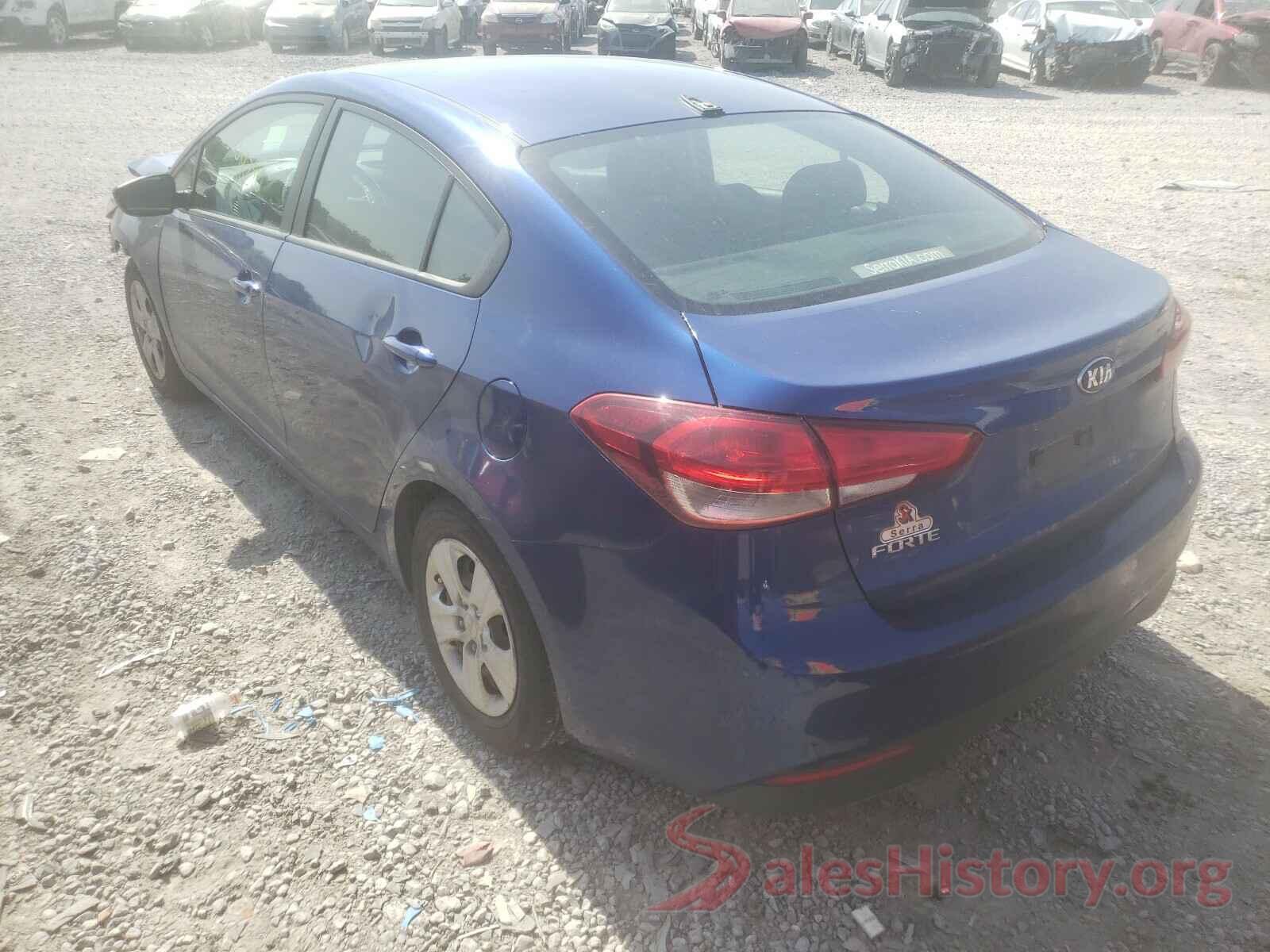 3KPFK4A74HE009987 2017 KIA FORTE