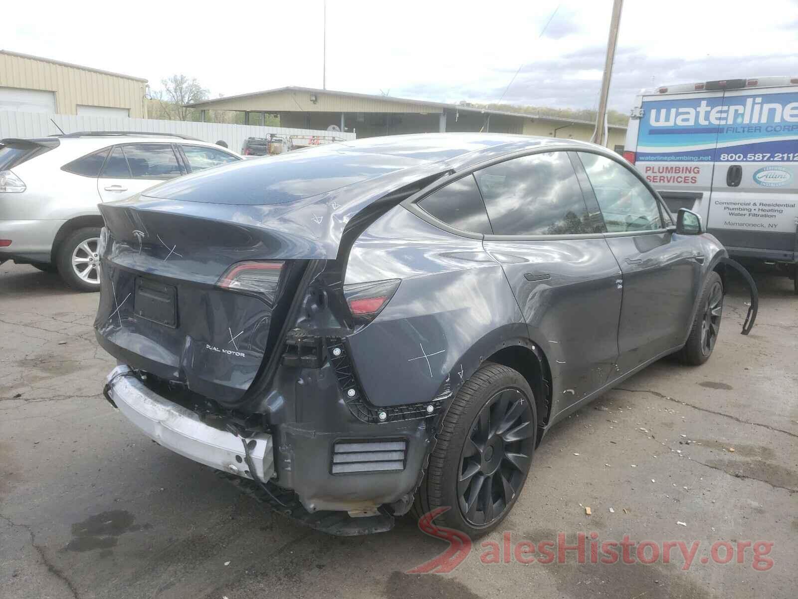 5YJYGDEE5MF074323 2021 TESLA MODEL Y