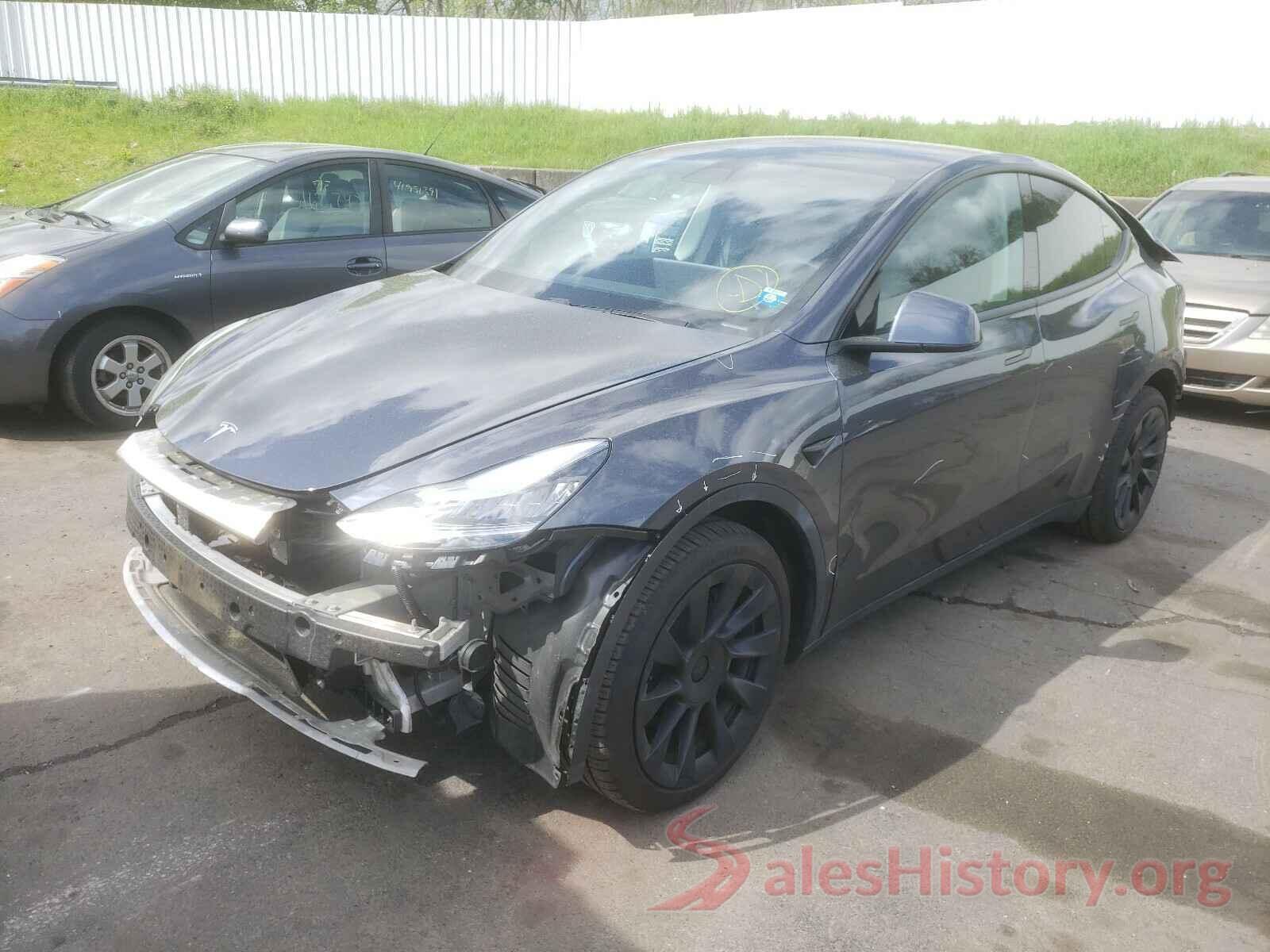 5YJYGDEE5MF074323 2021 TESLA MODEL Y