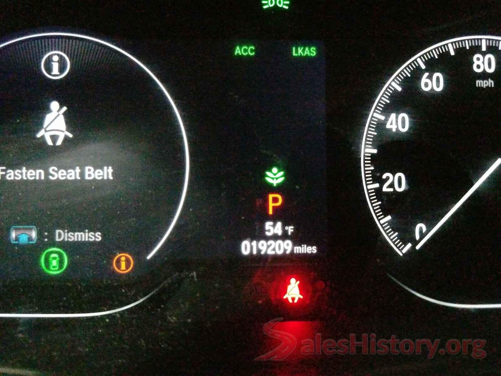 1HGCV1F14KA129541 2019 HONDA ACCORD