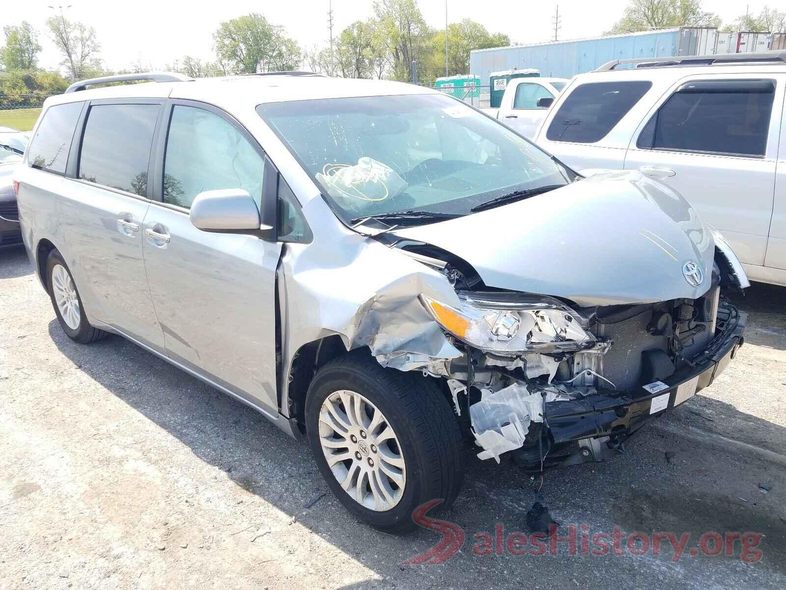 5TDYK3DC6GS713673 2016 TOYOTA SIENNA