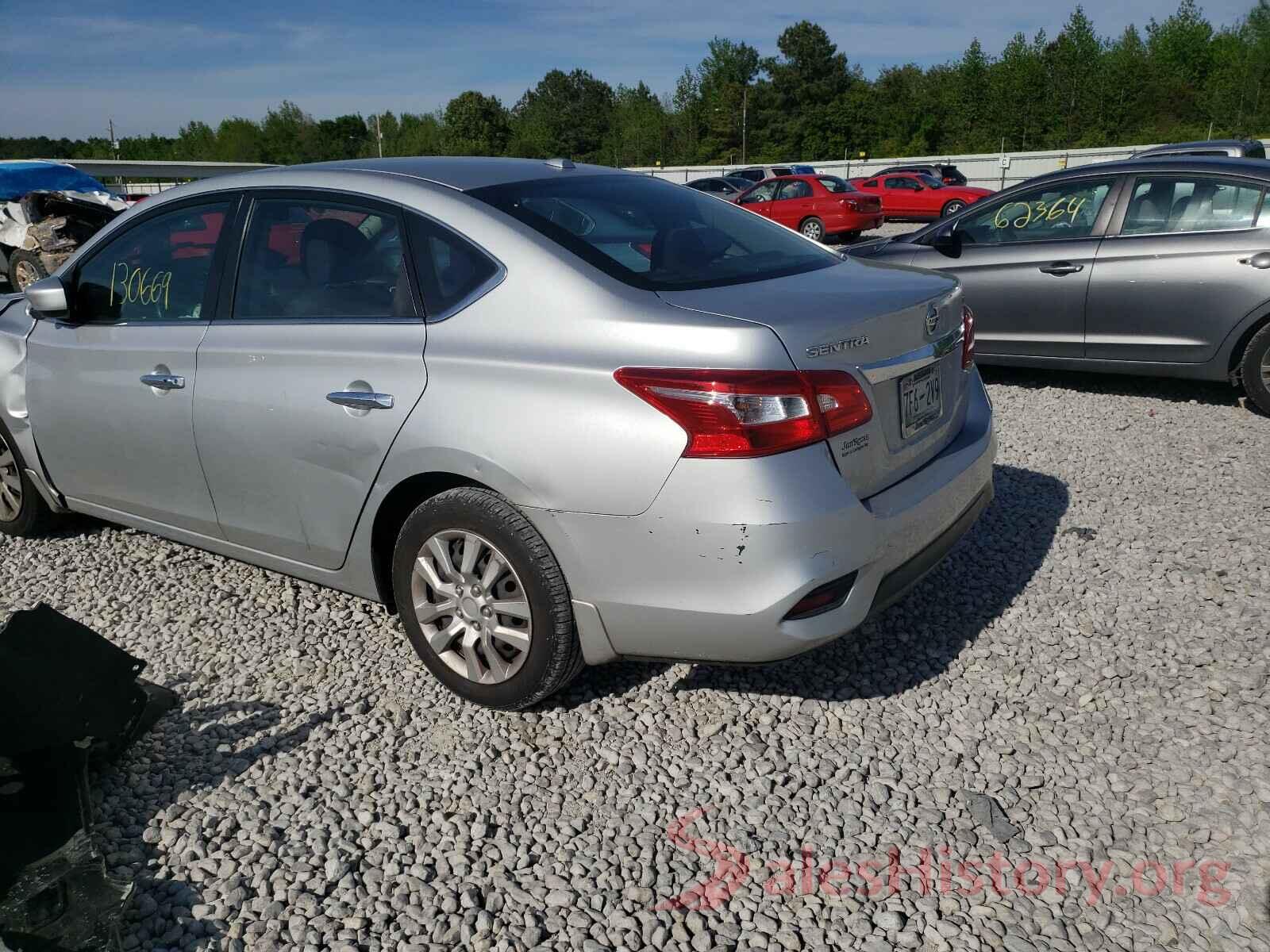 3N1AB7AP0HY240978 2017 NISSAN SENTRA