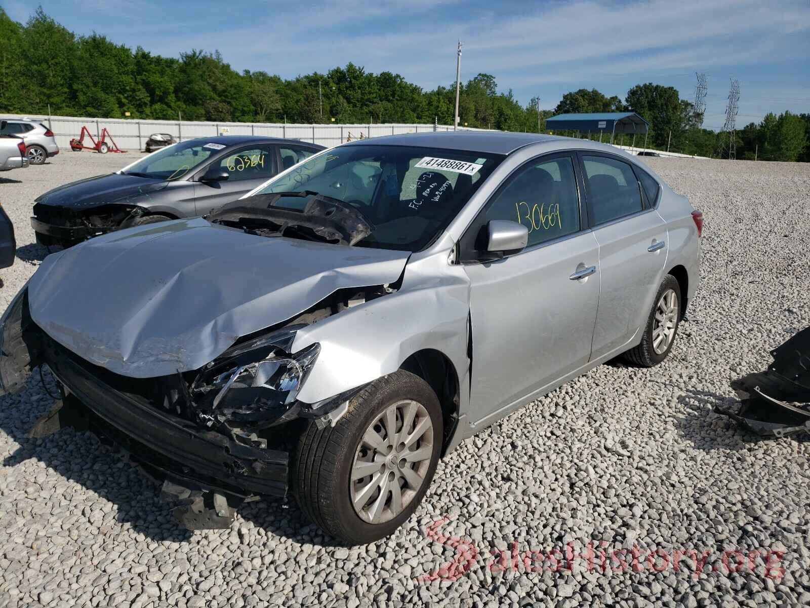 3N1AB7AP0HY240978 2017 NISSAN SENTRA