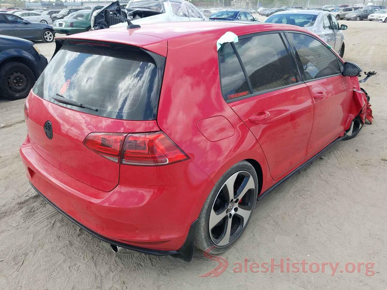 3VW547AU6GM062933 2016 VOLKSWAGEN GTI