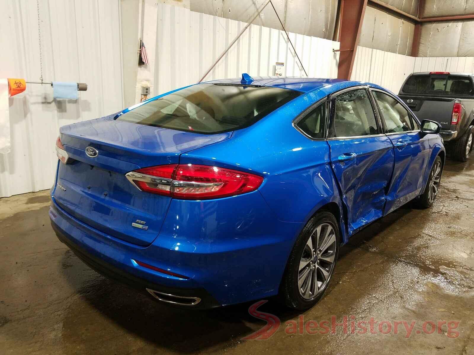 3FA6P0T99KR179793 2019 FORD FUSION