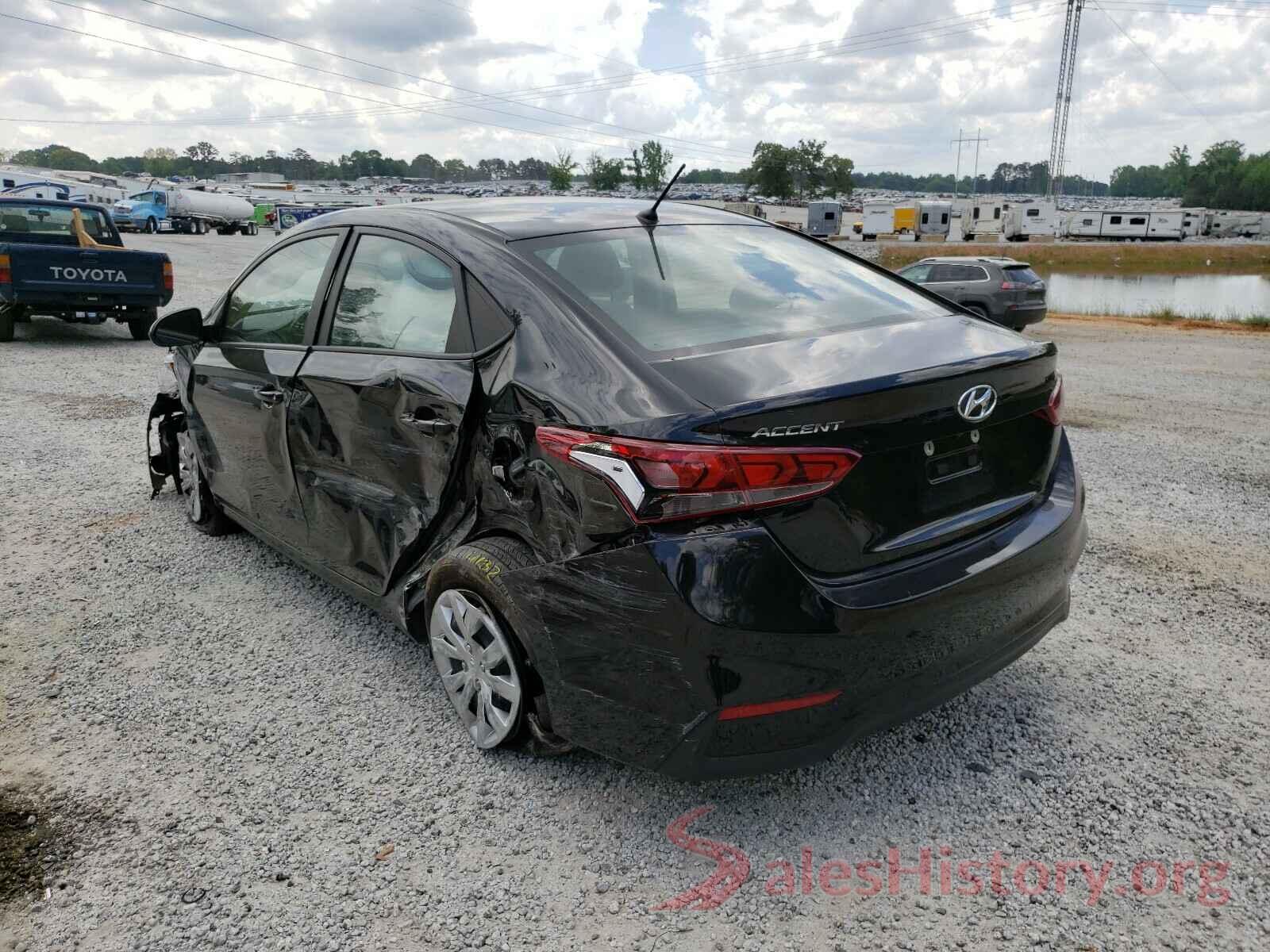 3KPC24A30KE042122 2019 HYUNDAI ACCENT