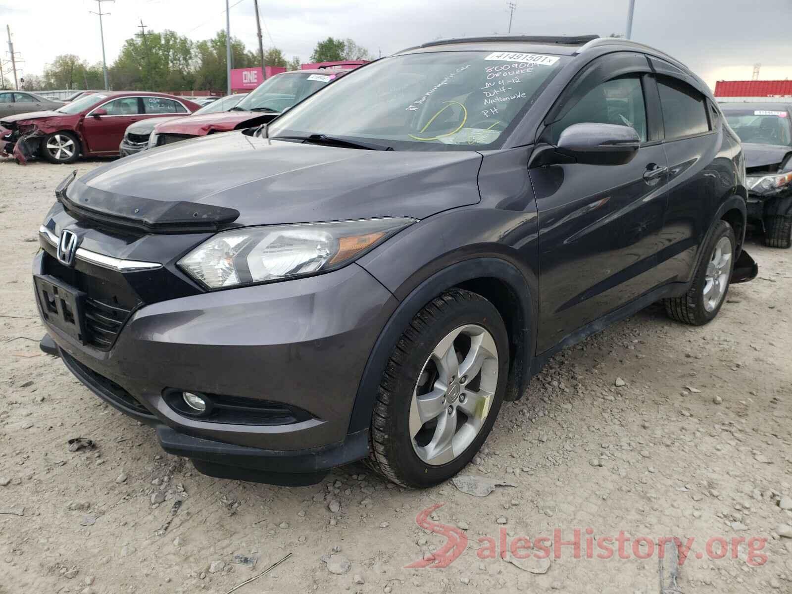 3CZRU6H75GM702350 2016 HONDA HR-V