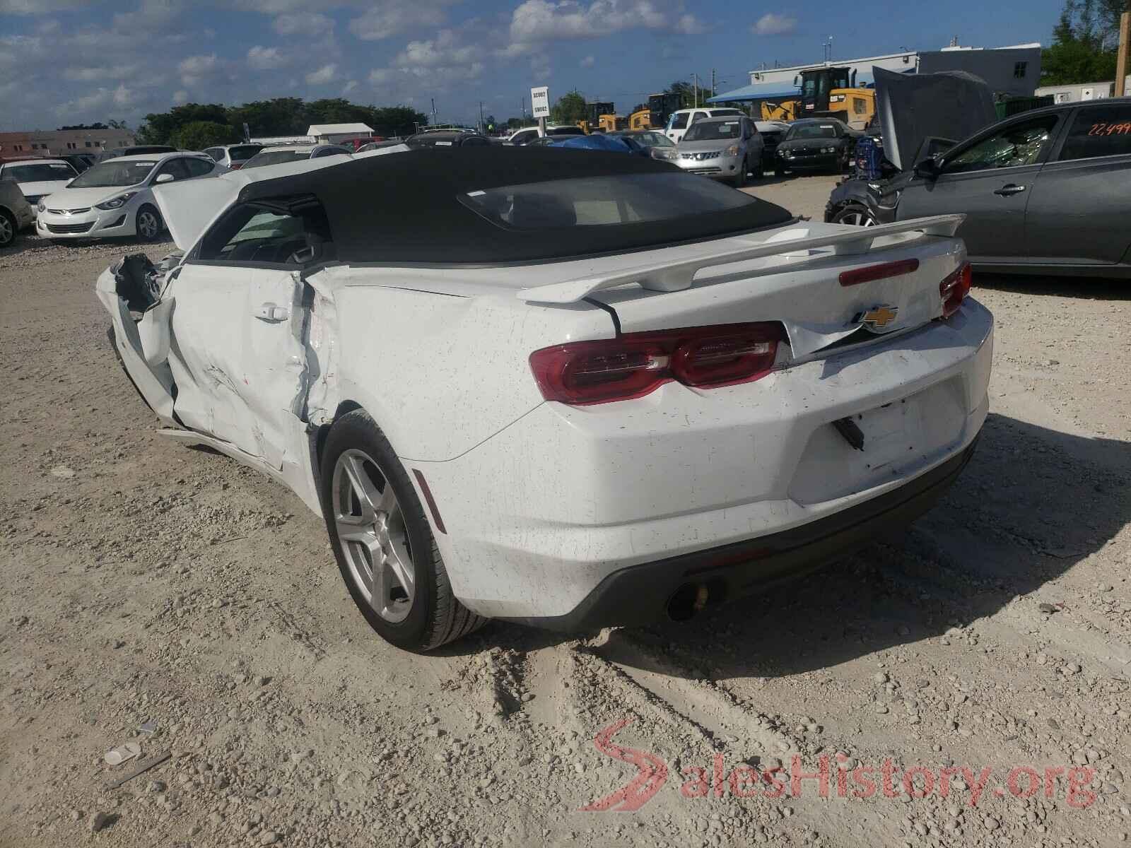 1G1FB3DS0L0101618 2020 CHEVROLET CAMARO