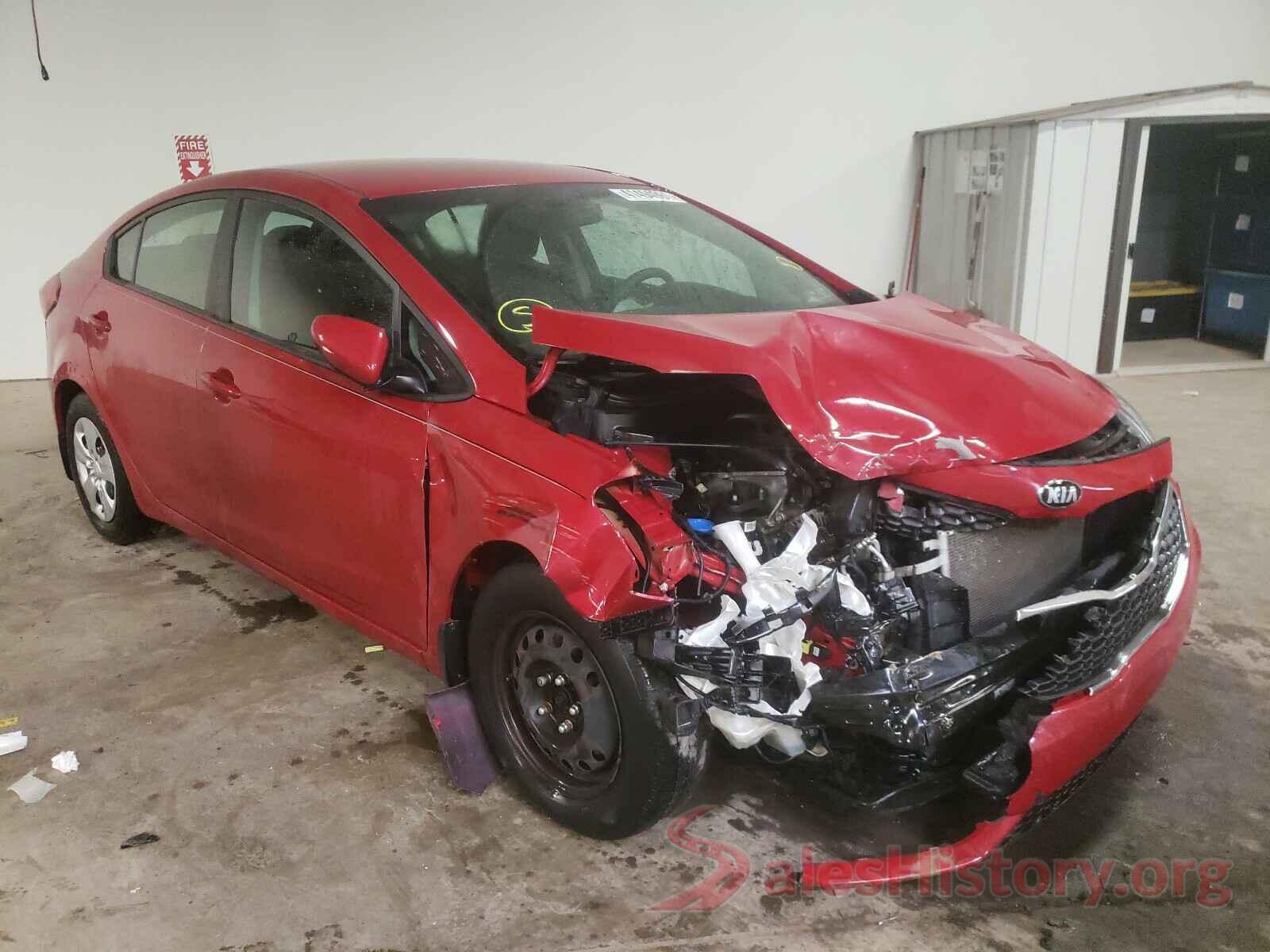 KNAFK4A61G5564345 2016 KIA FORTE