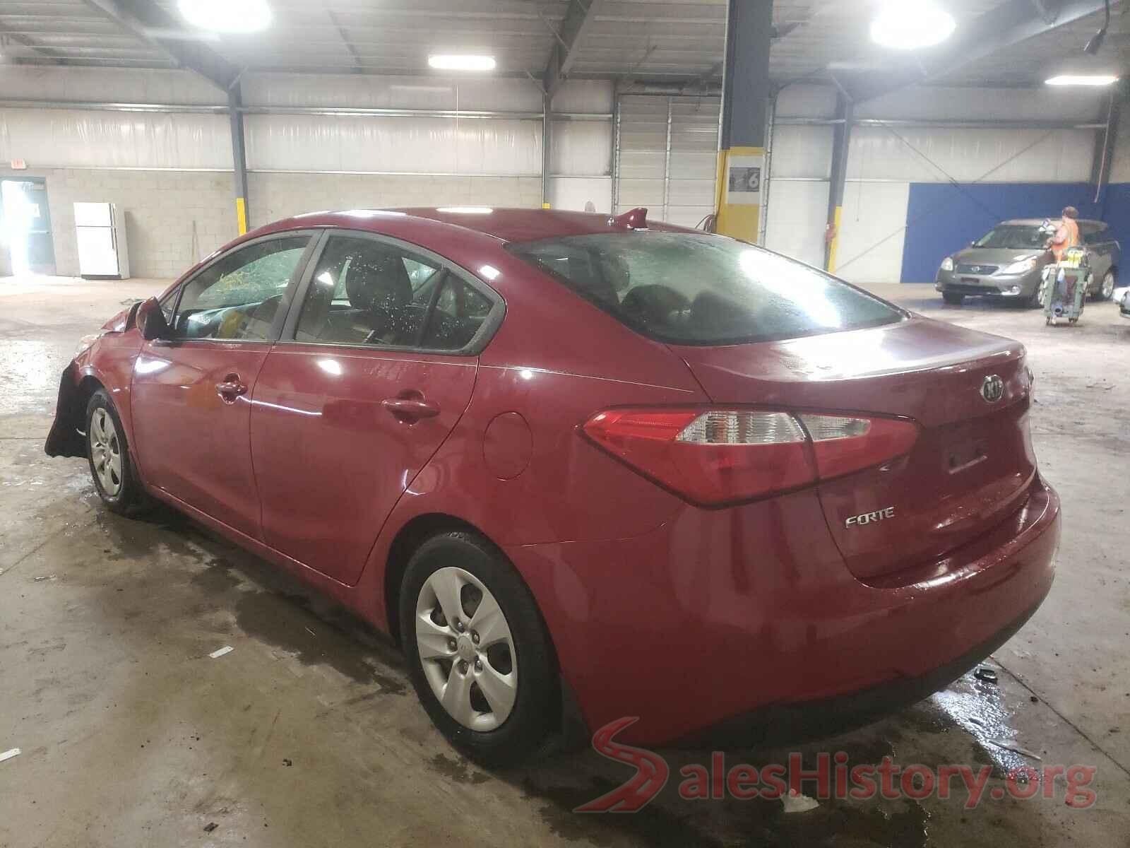 KNAFK4A61G5564345 2016 KIA FORTE