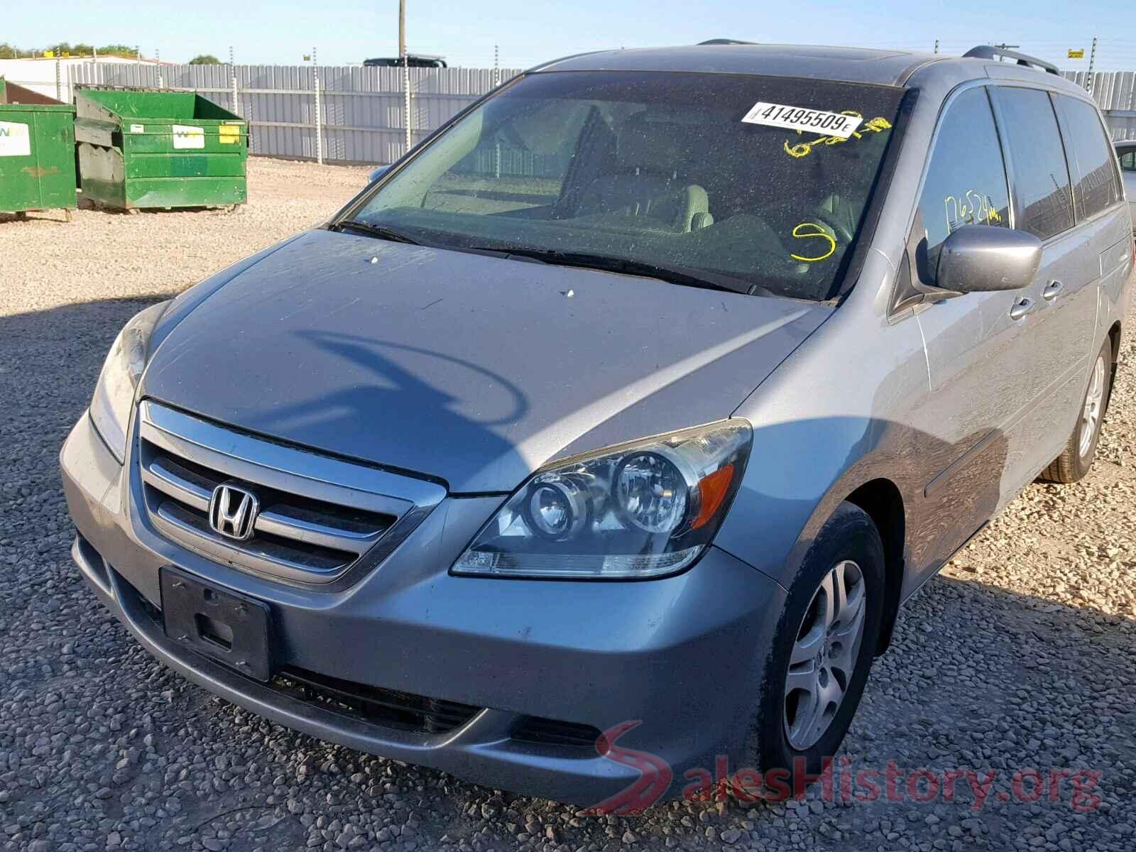 5FNRL38745B017295 2005 HONDA ODYSSEY EX