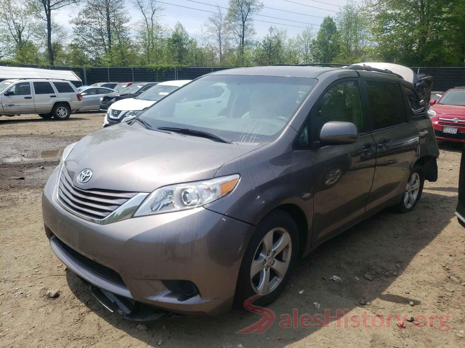 5TDKK3DCXGS757276 2016 TOYOTA SIENNA