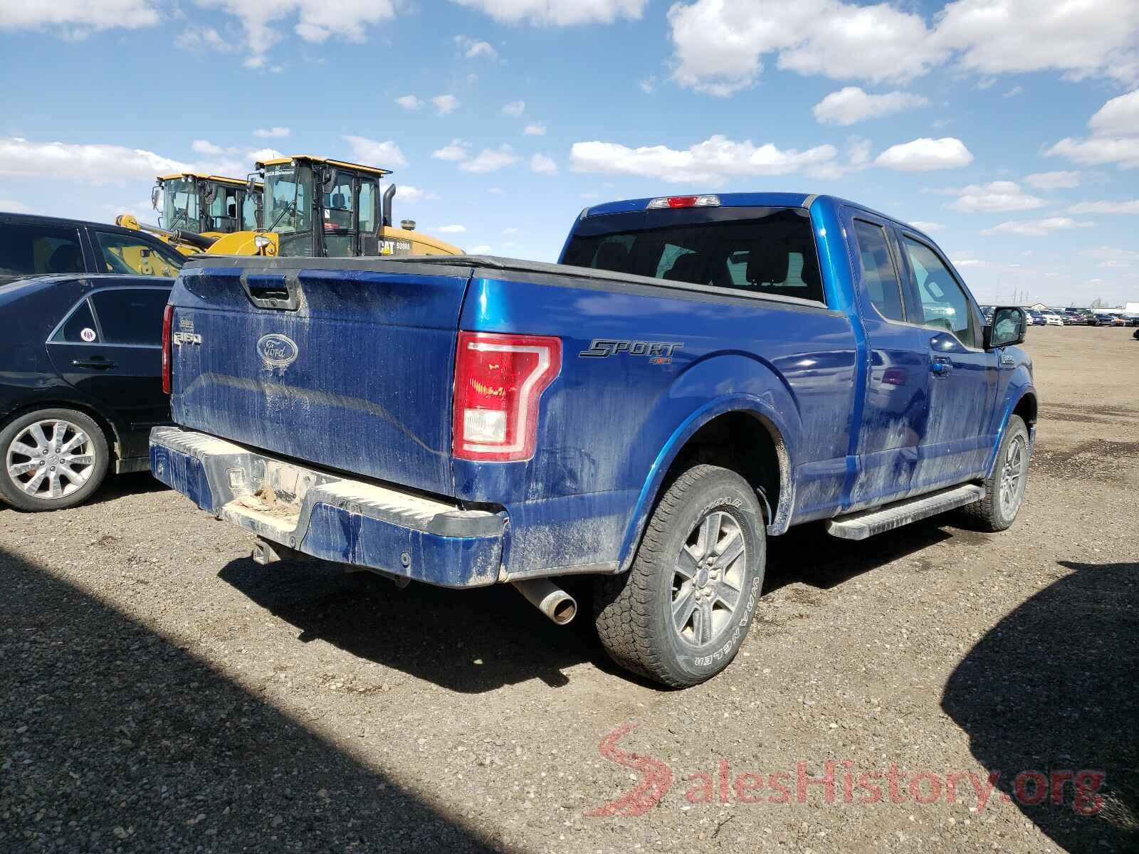 1FTFX1EF1HFB57635 2017 FORD F150