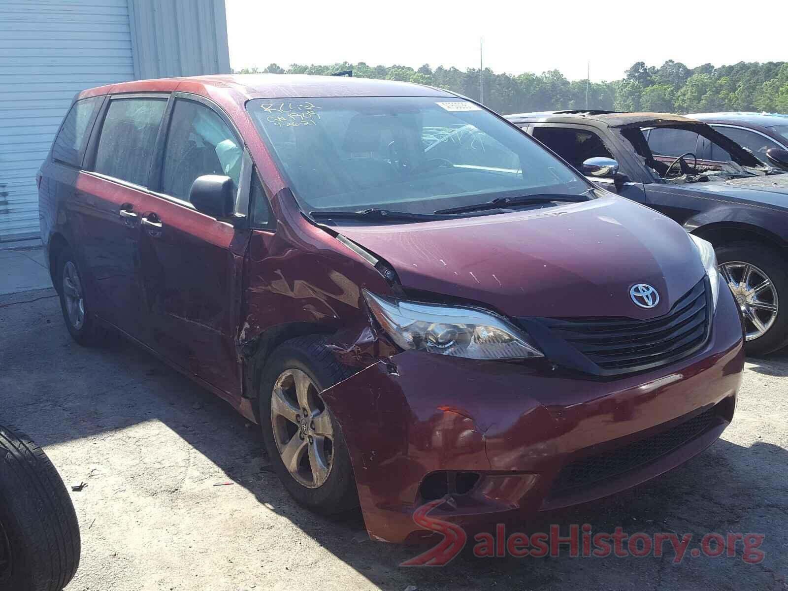 5TDZK3DC6GS750369 2016 TOYOTA SIENNA