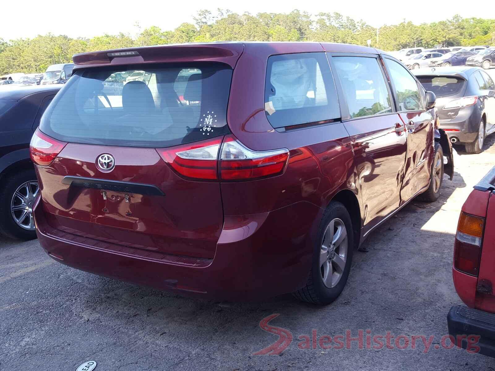 5TDZK3DC6GS750369 2016 TOYOTA SIENNA