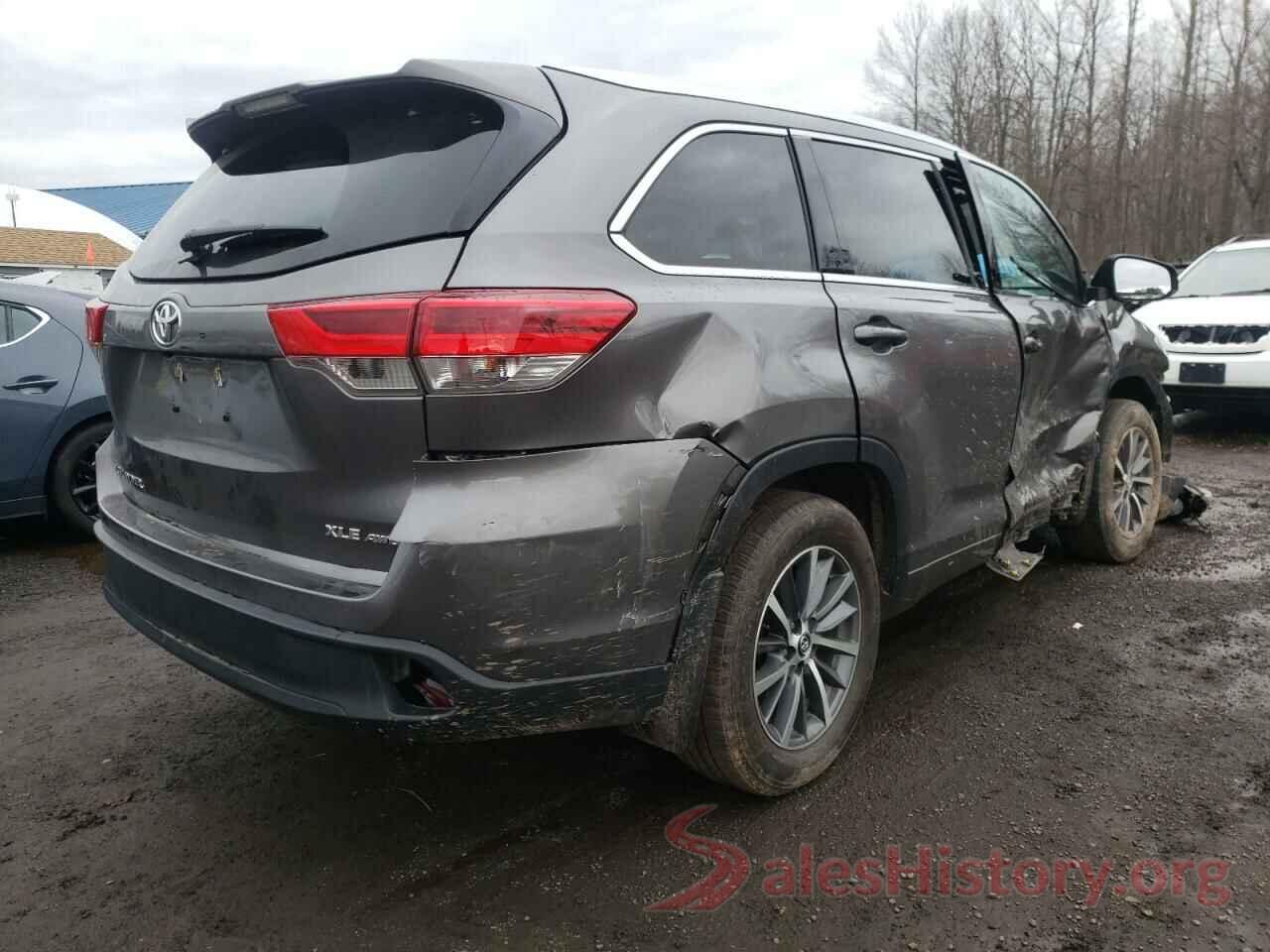 5TDJZRFH8JS909937 2018 TOYOTA HIGHLANDER