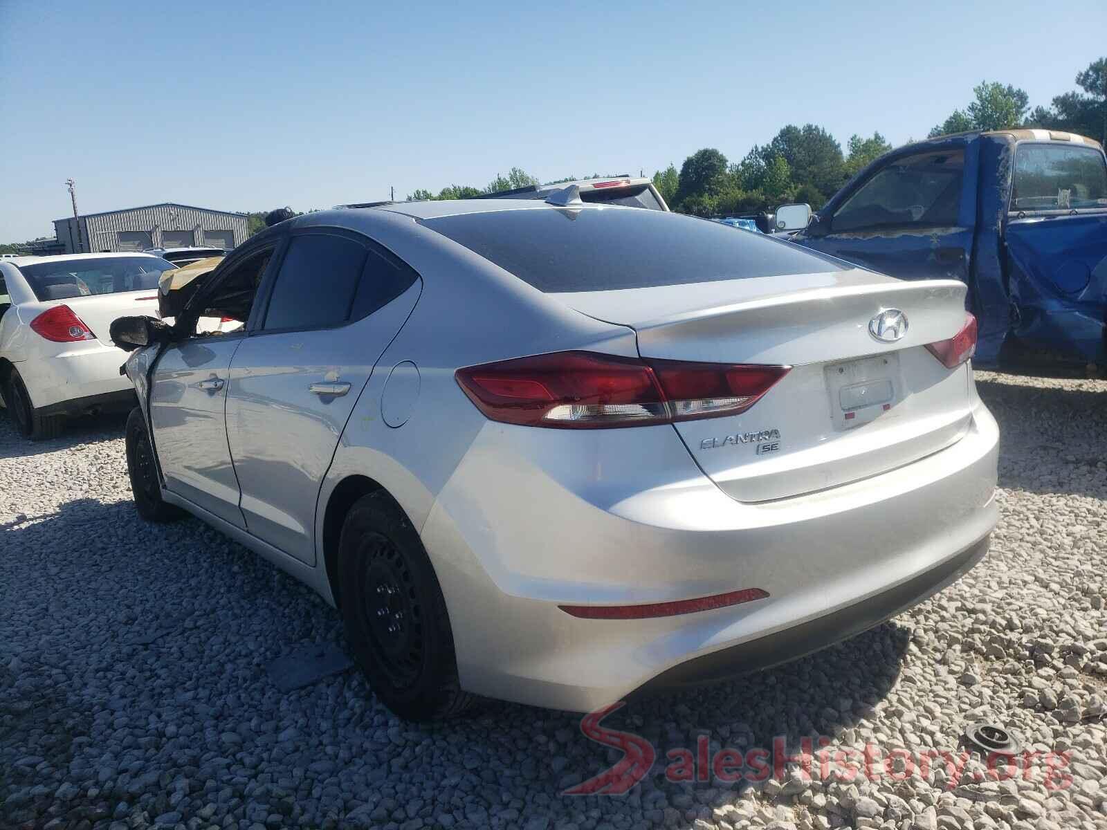 5NPD74LF2HH200137 2017 HYUNDAI ELANTRA