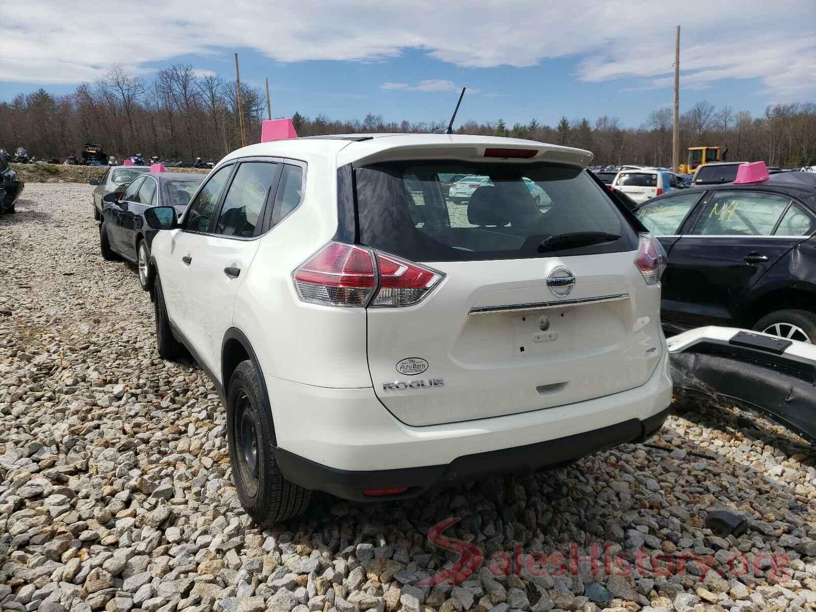 5N1AT2MV7GC777597 2016 NISSAN ROGUE