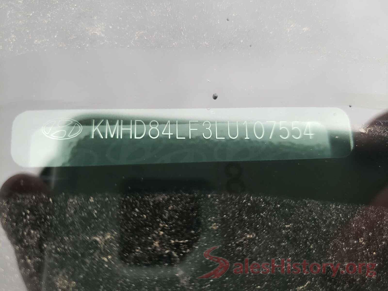 KMHD84LF3LU107554 2020 HYUNDAI ELANTRA