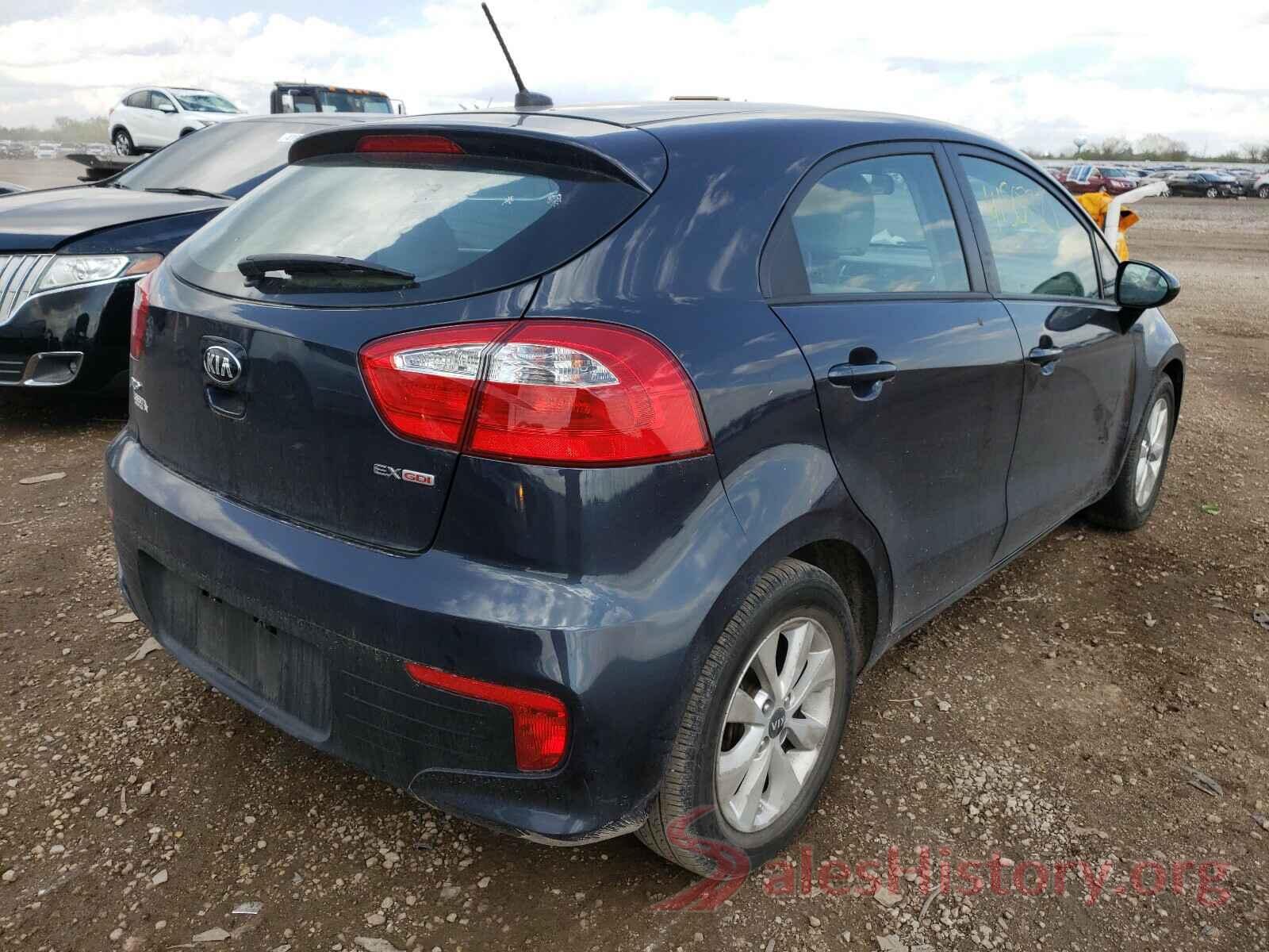 KNADN5A35G6621151 2016 KIA RIO