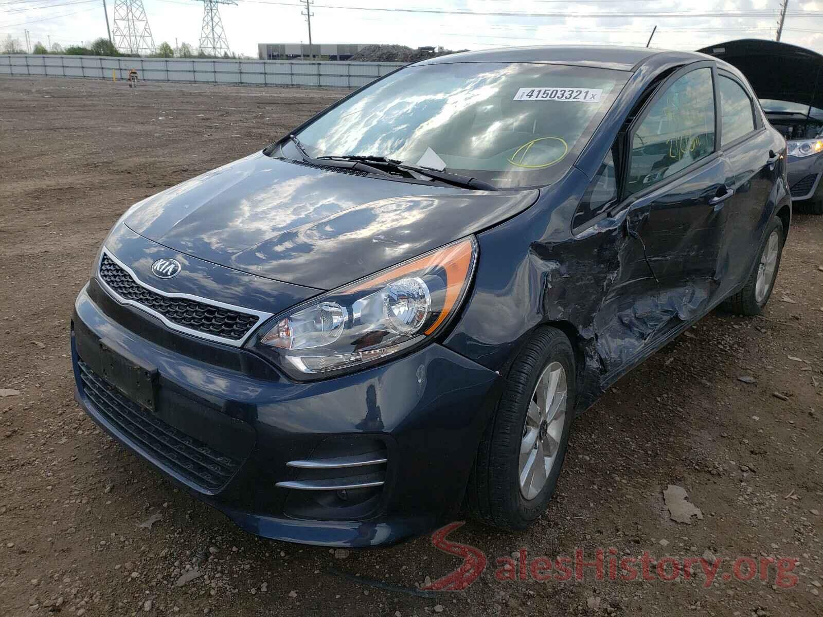 KNADN5A35G6621151 2016 KIA RIO