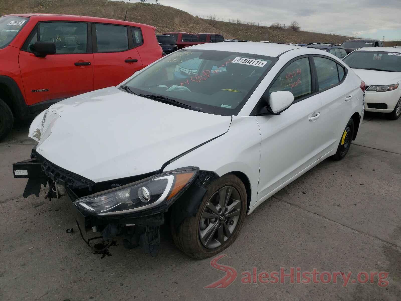 5NPD84LF0JH290214 2018 HYUNDAI ELANTRA