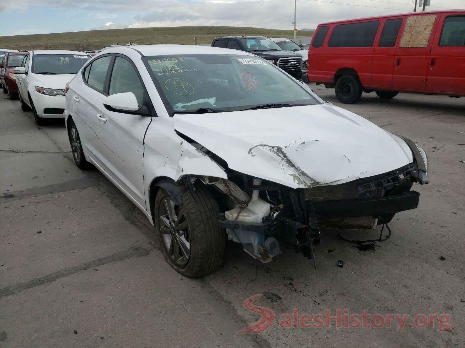 5NPD84LF0JH290214 2018 HYUNDAI ELANTRA