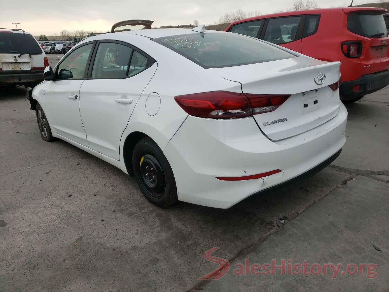 5NPD84LF0JH290214 2018 HYUNDAI ELANTRA