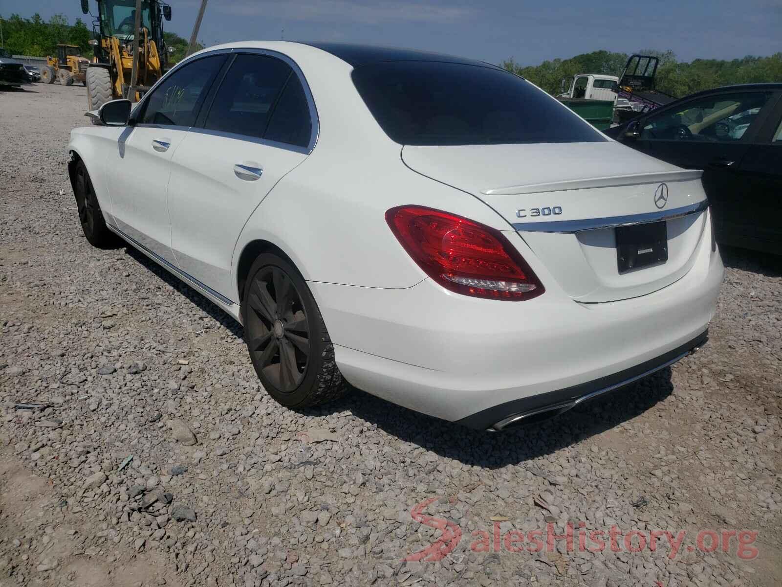 55SWF4JBXGU151115 2016 MERCEDES-BENZ C CLASS