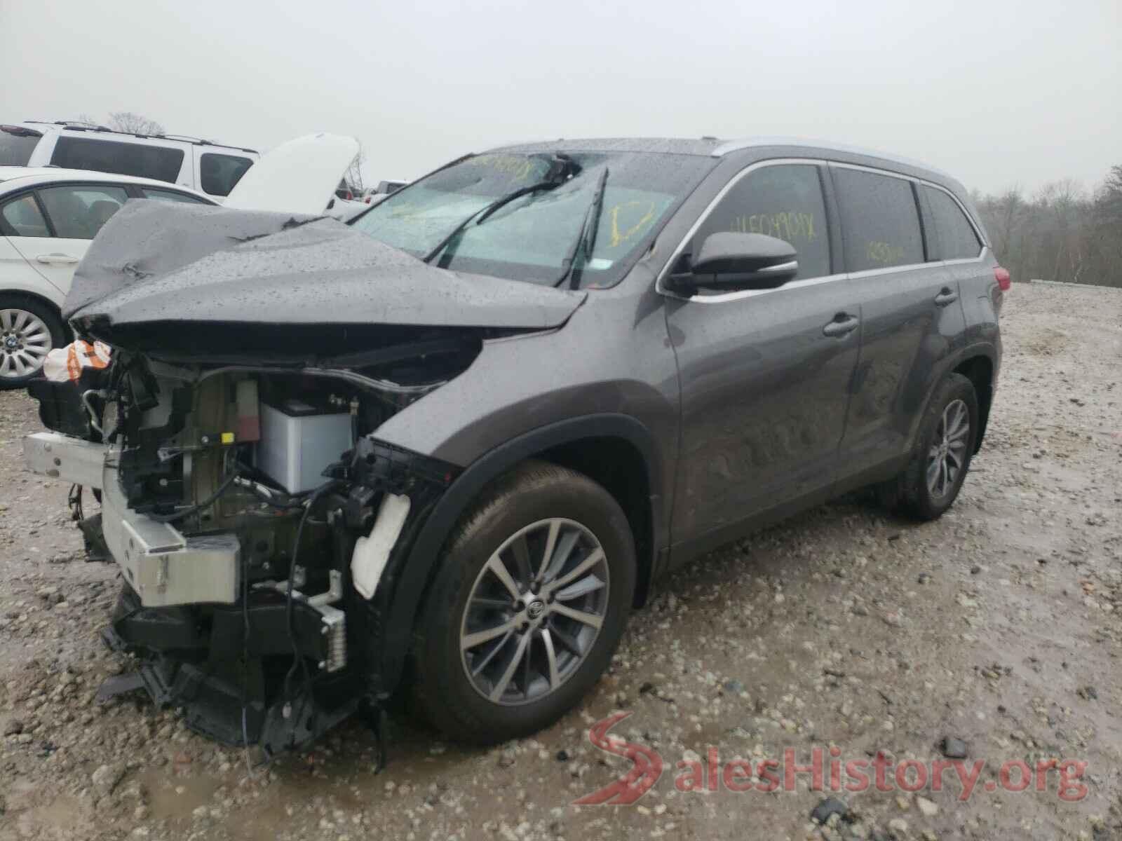 5TDJZRFH5KS621357 2019 TOYOTA HIGHLANDER