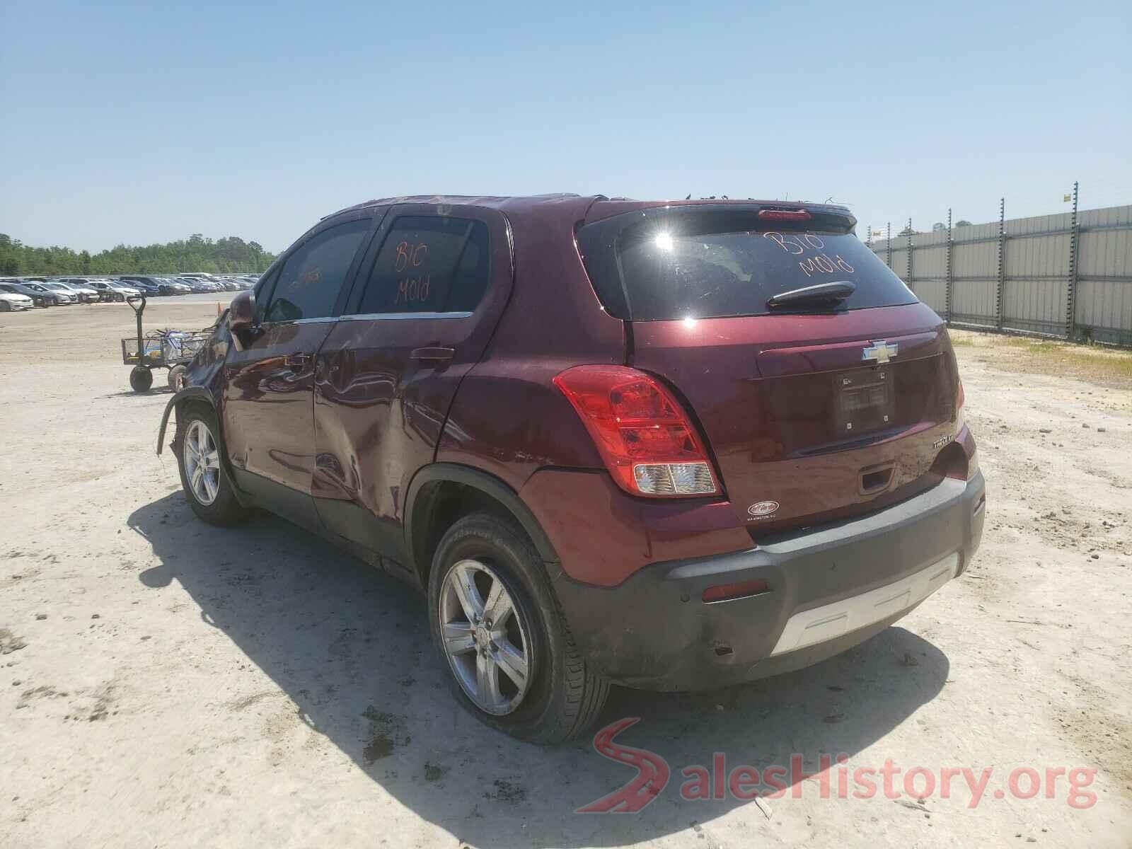 3GNCJLSB9GL277468 2016 CHEVROLET TRAX