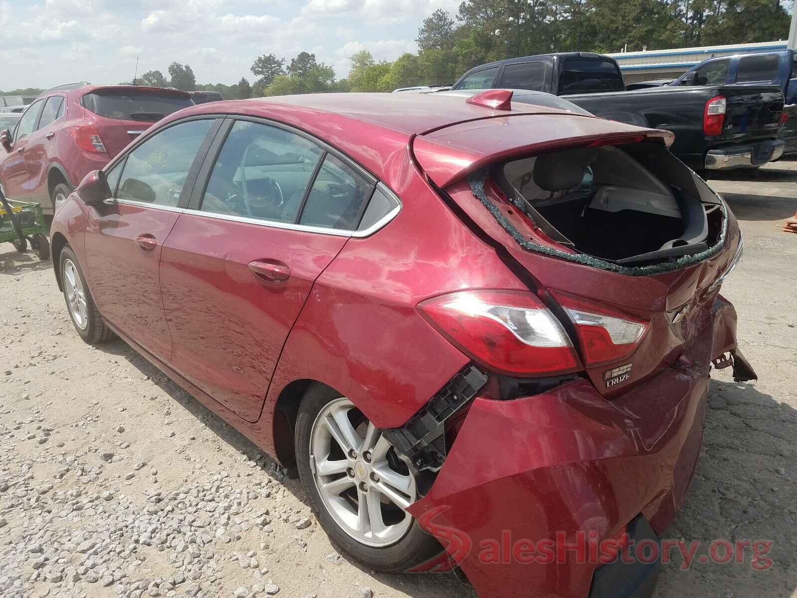 3G1BE6SM2HS541657 2017 CHEVROLET CRUZE