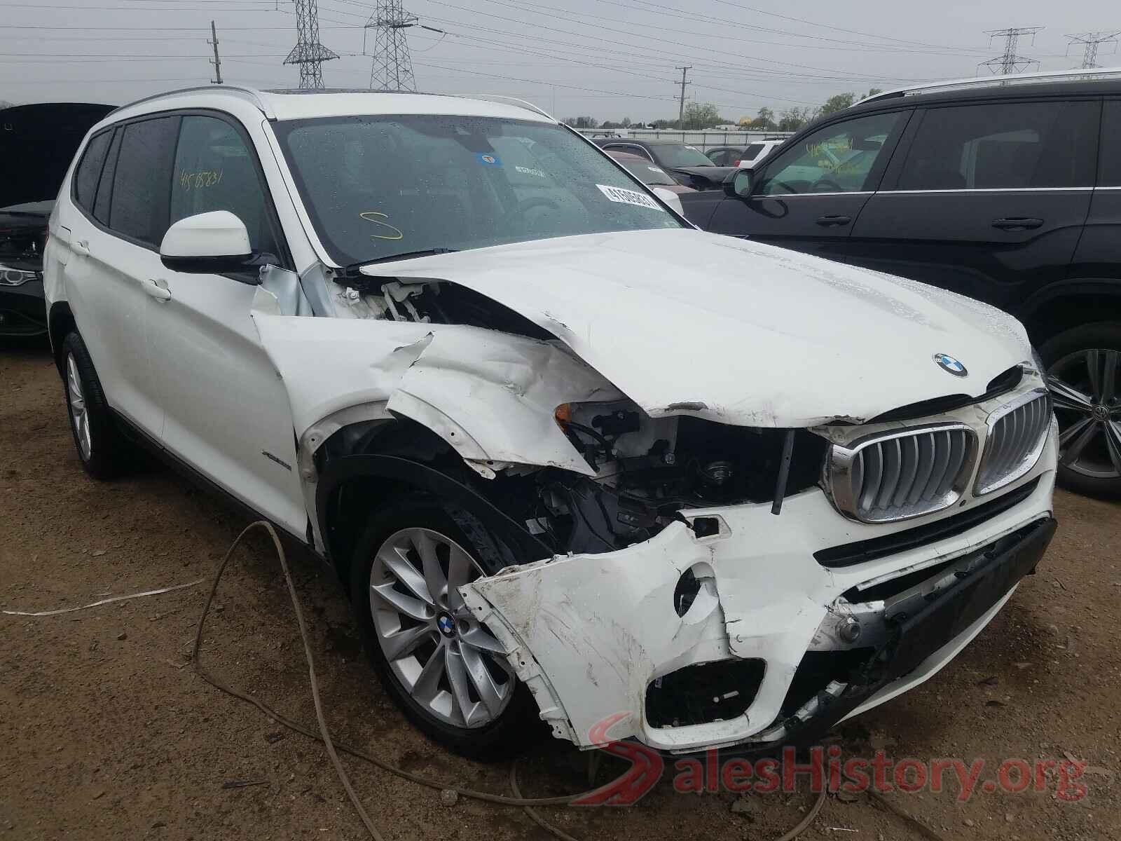 5UXWX9C37H0W73930 2017 BMW X3