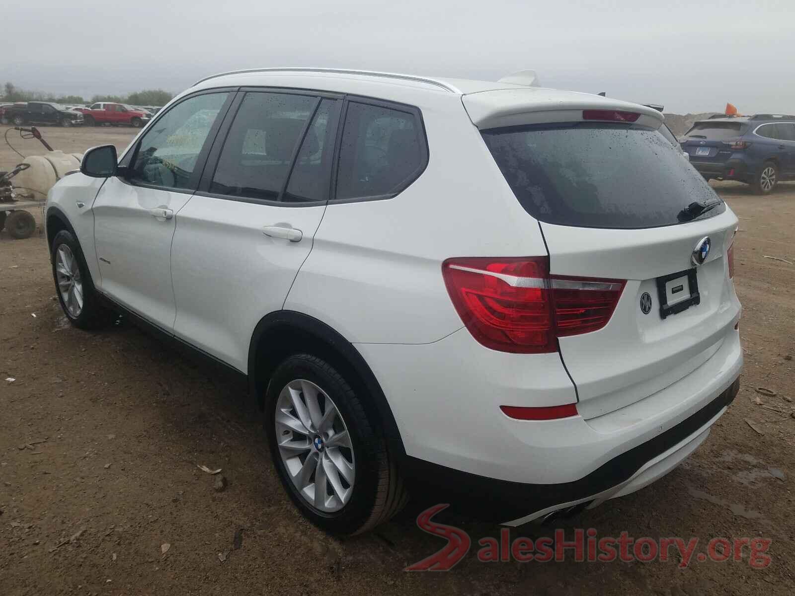 5UXWX9C37H0W73930 2017 BMW X3