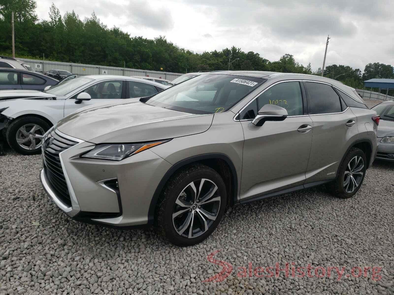 2T2BGMCAXKC039778 2019 LEXUS RX450