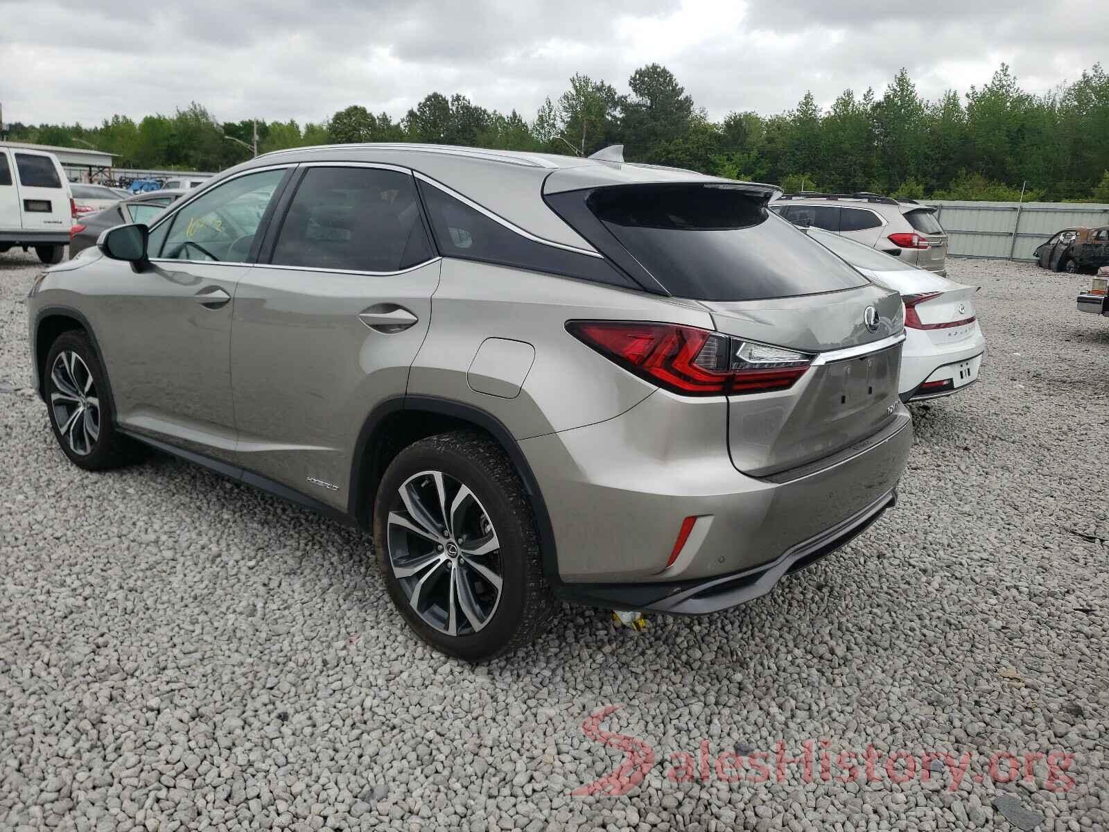 2T2BGMCAXKC039778 2019 LEXUS RX450