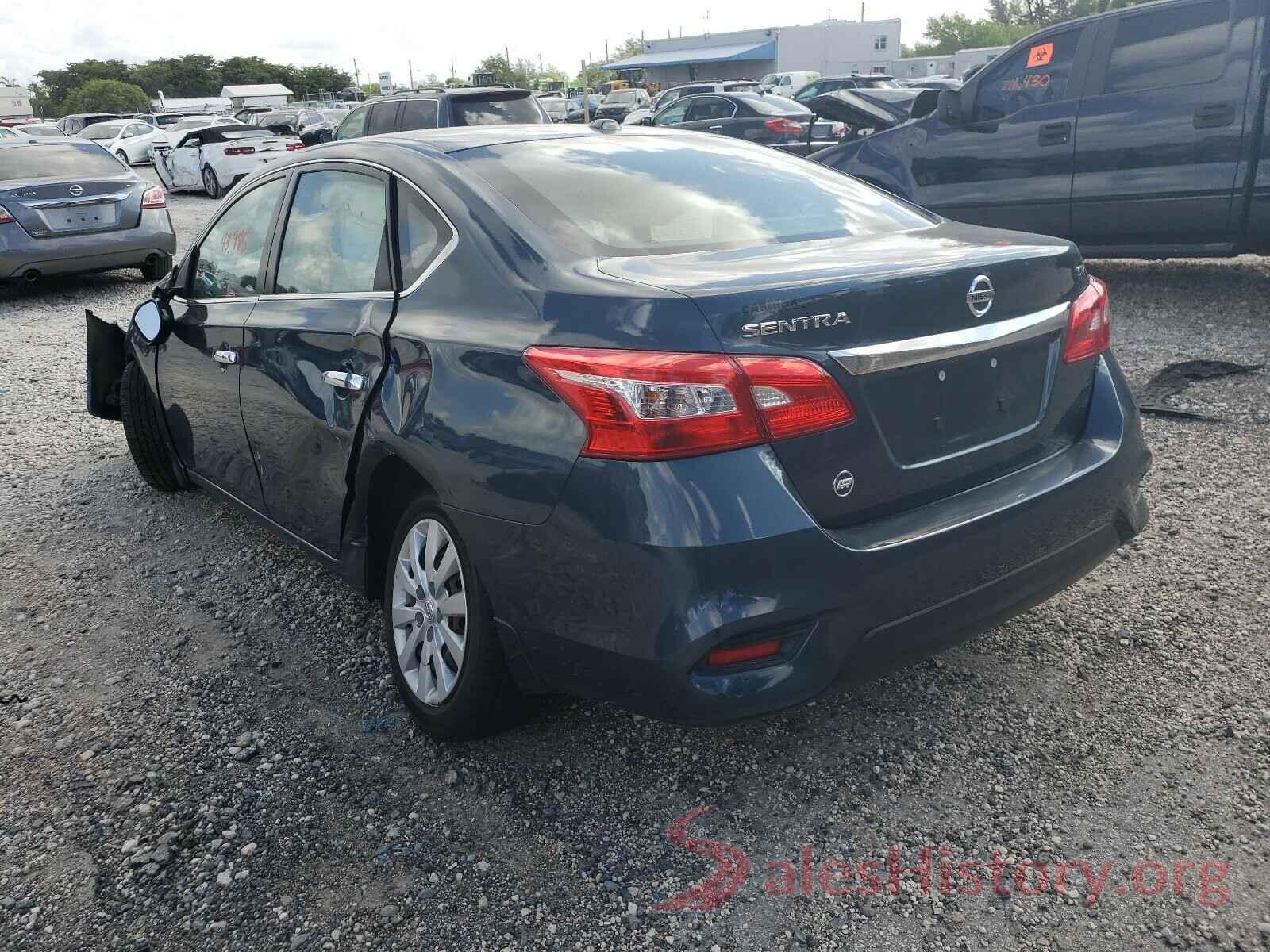 3N1AB7AP3HY267642 2017 NISSAN SENTRA