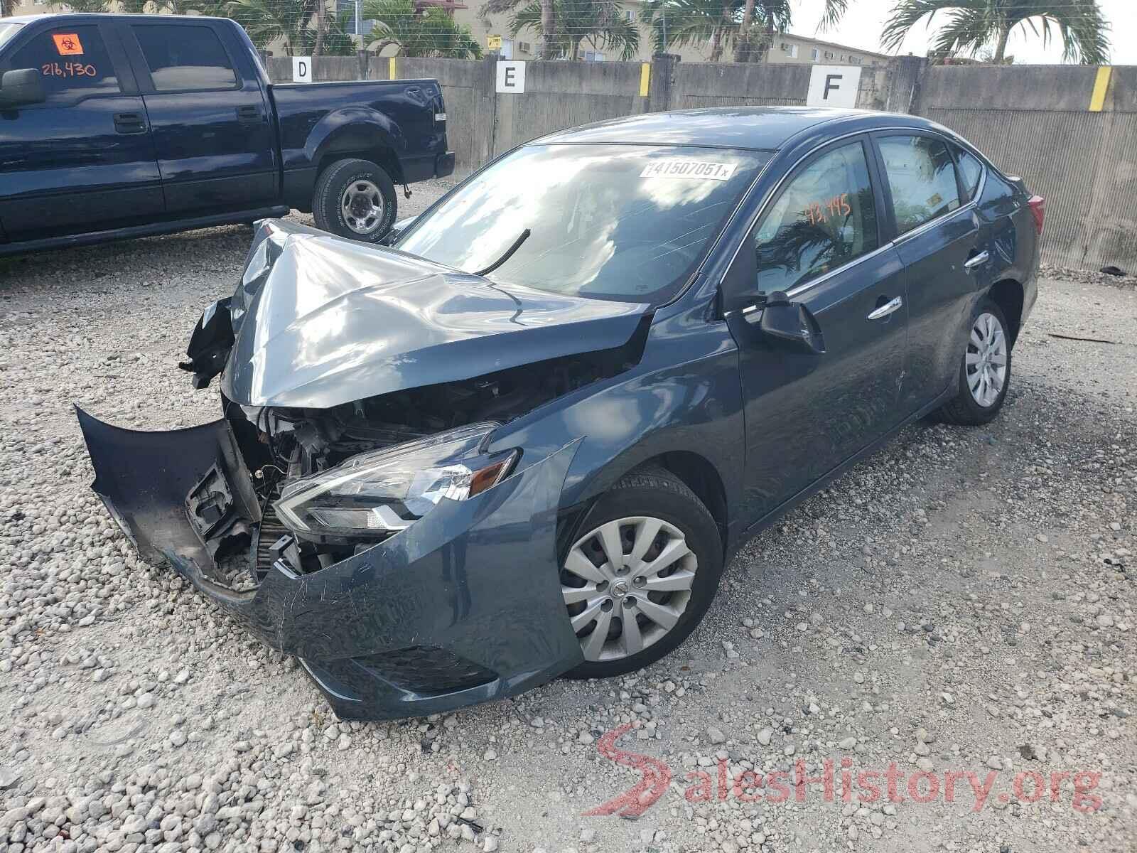 3N1AB7AP3HY267642 2017 NISSAN SENTRA