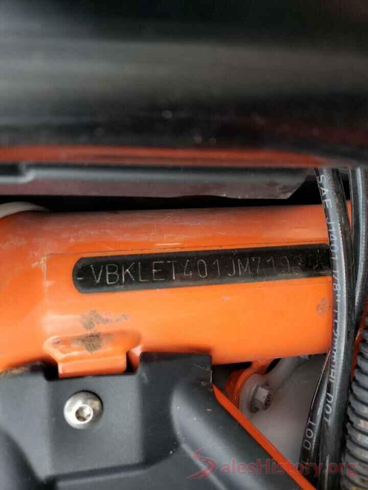 VBKLET401JM719342 2018 KTM MOTORCYCLE