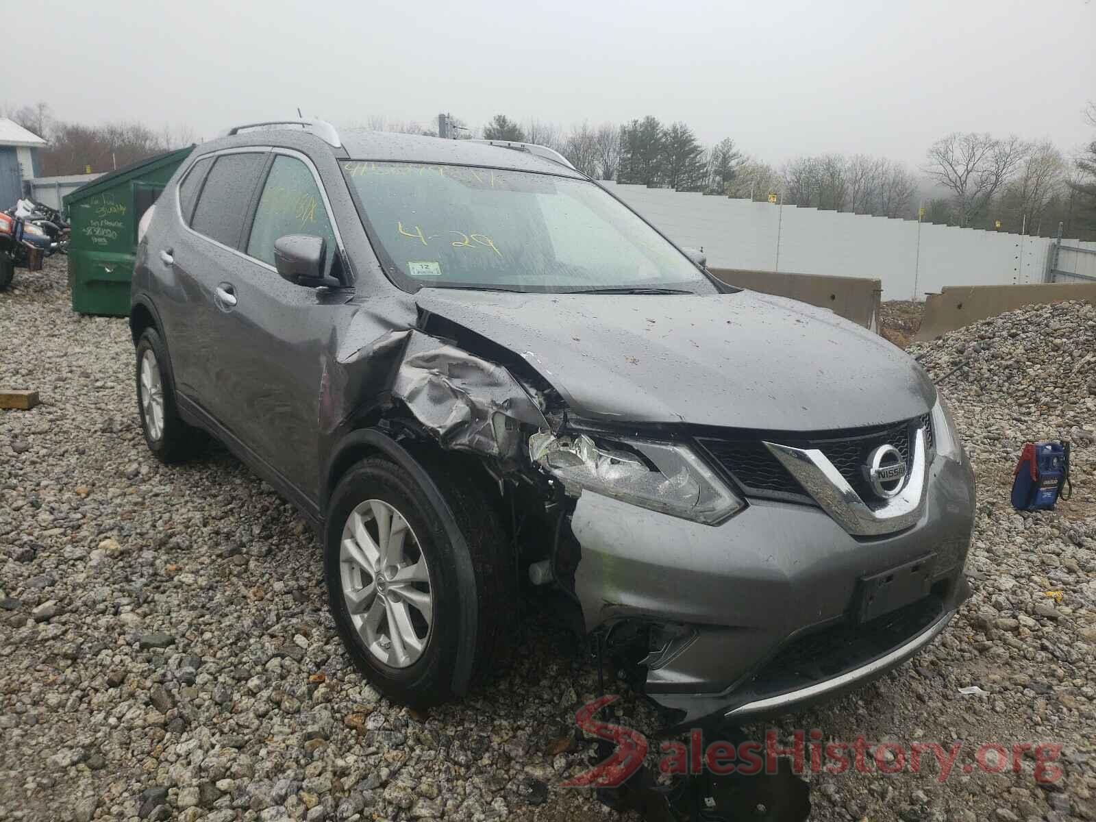 KNMAT2MV5GP595555 2016 NISSAN ROGUE