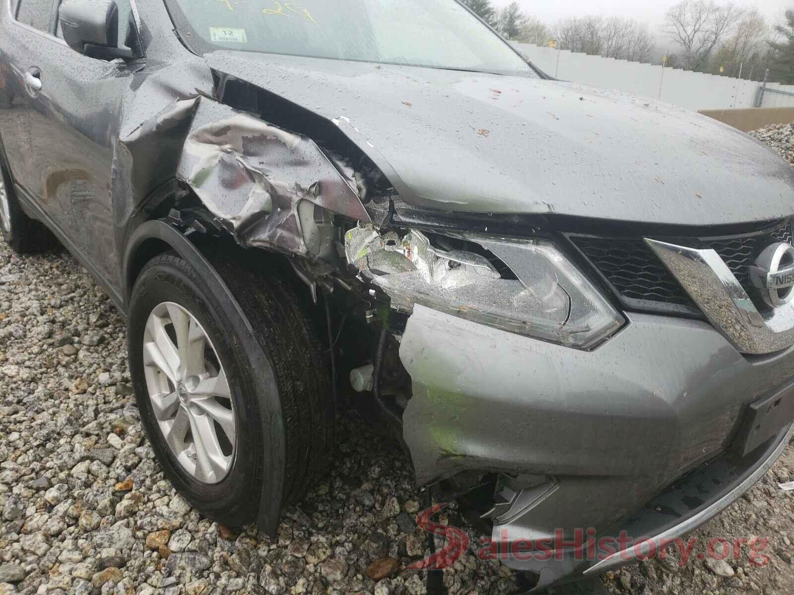 KNMAT2MV5GP595555 2016 NISSAN ROGUE