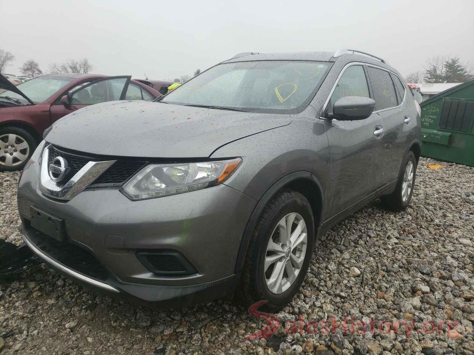 KNMAT2MV5GP595555 2016 NISSAN ROGUE